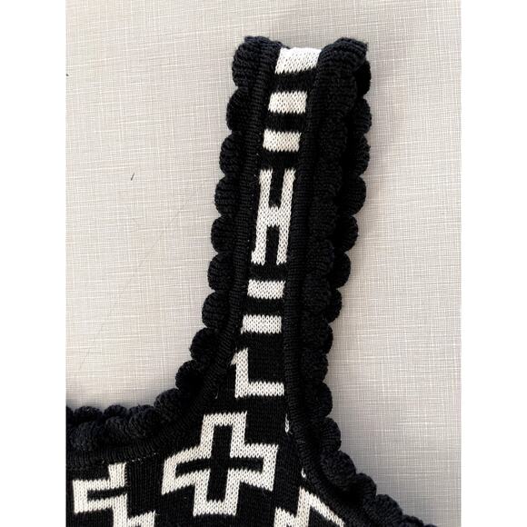 Beach Riot Sz M James Knit Dress Mini Cotton Stretch Bodycon Vacation Cover-Up - Picture 8 of 11